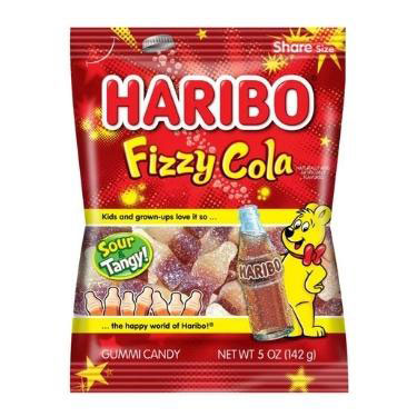 Haribo Fizzy Cola 5oz Bag 12ct Box