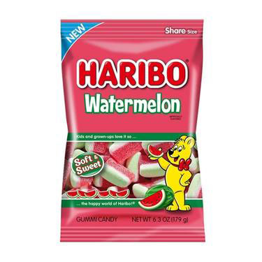 Haribo Watermelon 4.1oz Bag 12ct Box