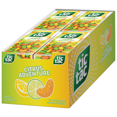 Tic Tac Citrus Adventure 12ct