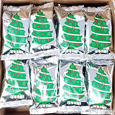 Papas Dark Chocolate Covered Marshmallow Christmas Trees 24ct Box