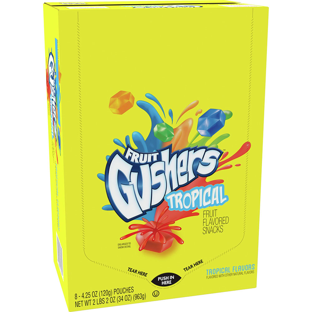 Gushers Tropical 4.25oz 8ct Box