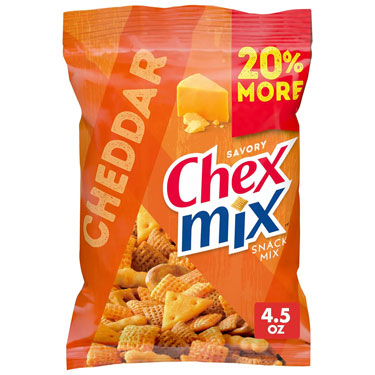 Chex Mix Cheddar 4.5oz Expires March 1st 2026