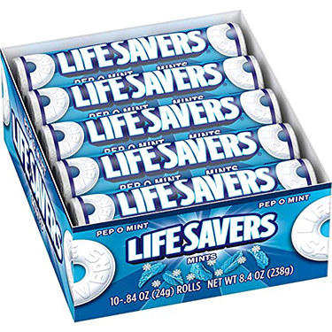 Life Savers Mints Pep O Mint 20ct Box Expires March 1st 2026