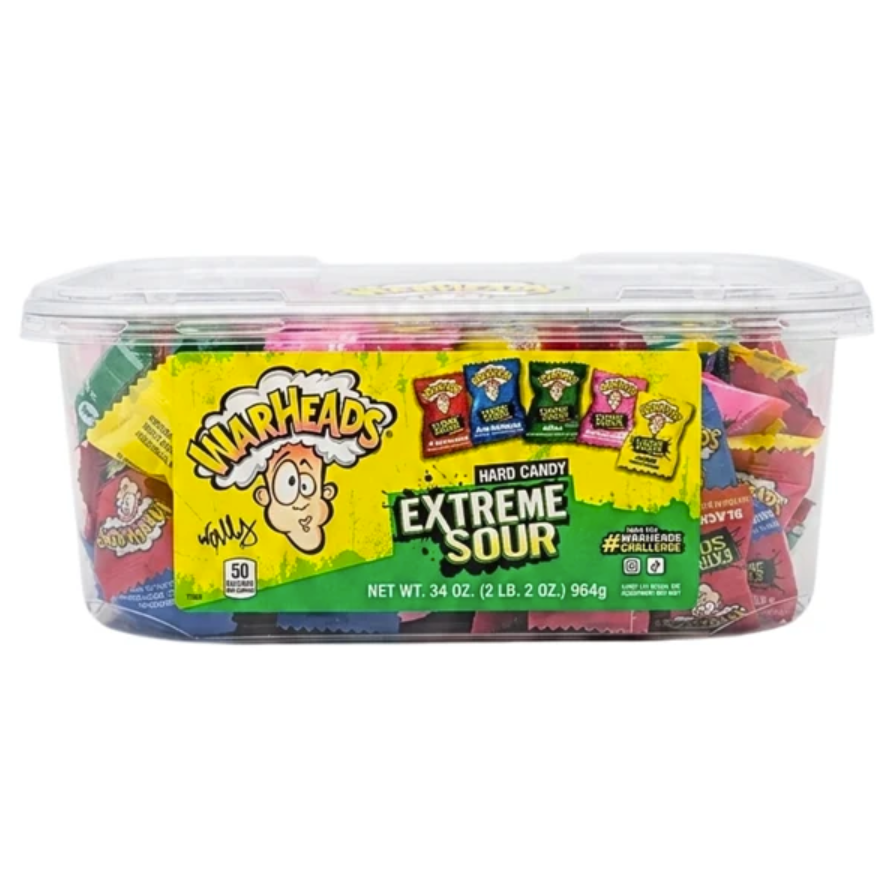 Warheads Extreme Sour Hard Candy 240ct