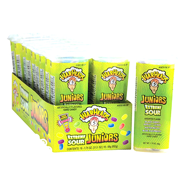 Warheads Extreme Sour Minis Candy 18ct Box Expires April 20th 2026