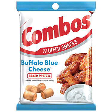 Combos Buffalo Blue Cheese Baked Pretzel 6.3oz Bag Expires May 1st 2026