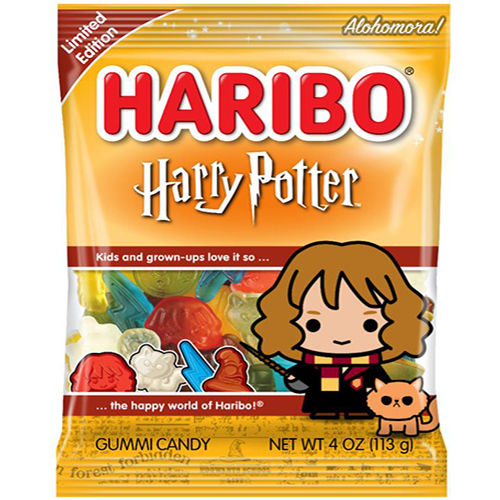 Haribo Harry Potter Hermione Granger 4oz Bag Expires January 1st 2026