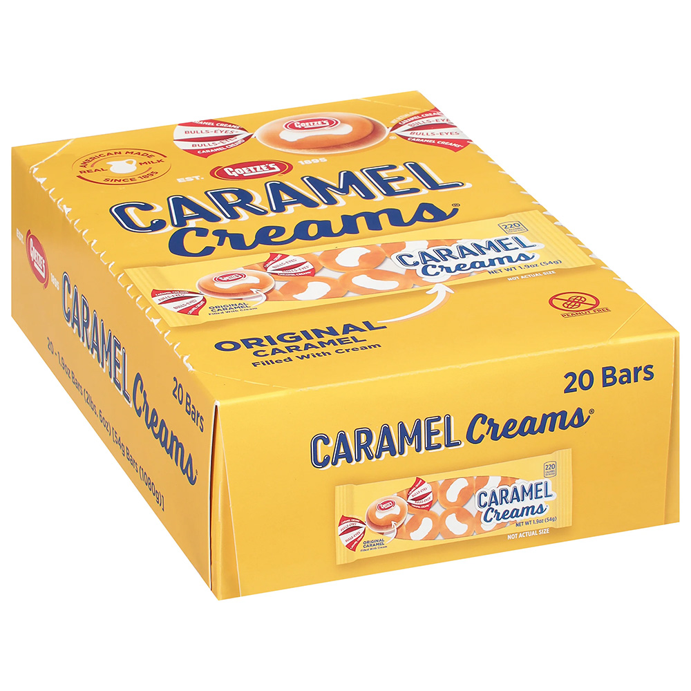 Goetze's Caramel Creams 20ct Box
