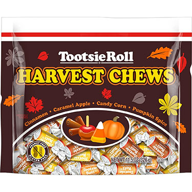 Tootsie Roll Halloween Harvest Chews 11.5oz Bag