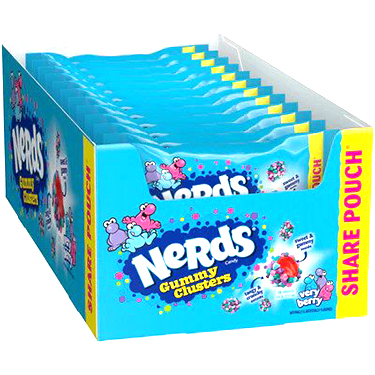 Nerds Gummy Clusters Very Berry King 12ct Expires January 14th 2026