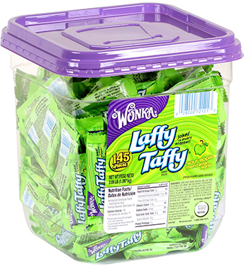 Laffy Taffy Mini Sour Apple 145ct Tub Expires October 7th 2026