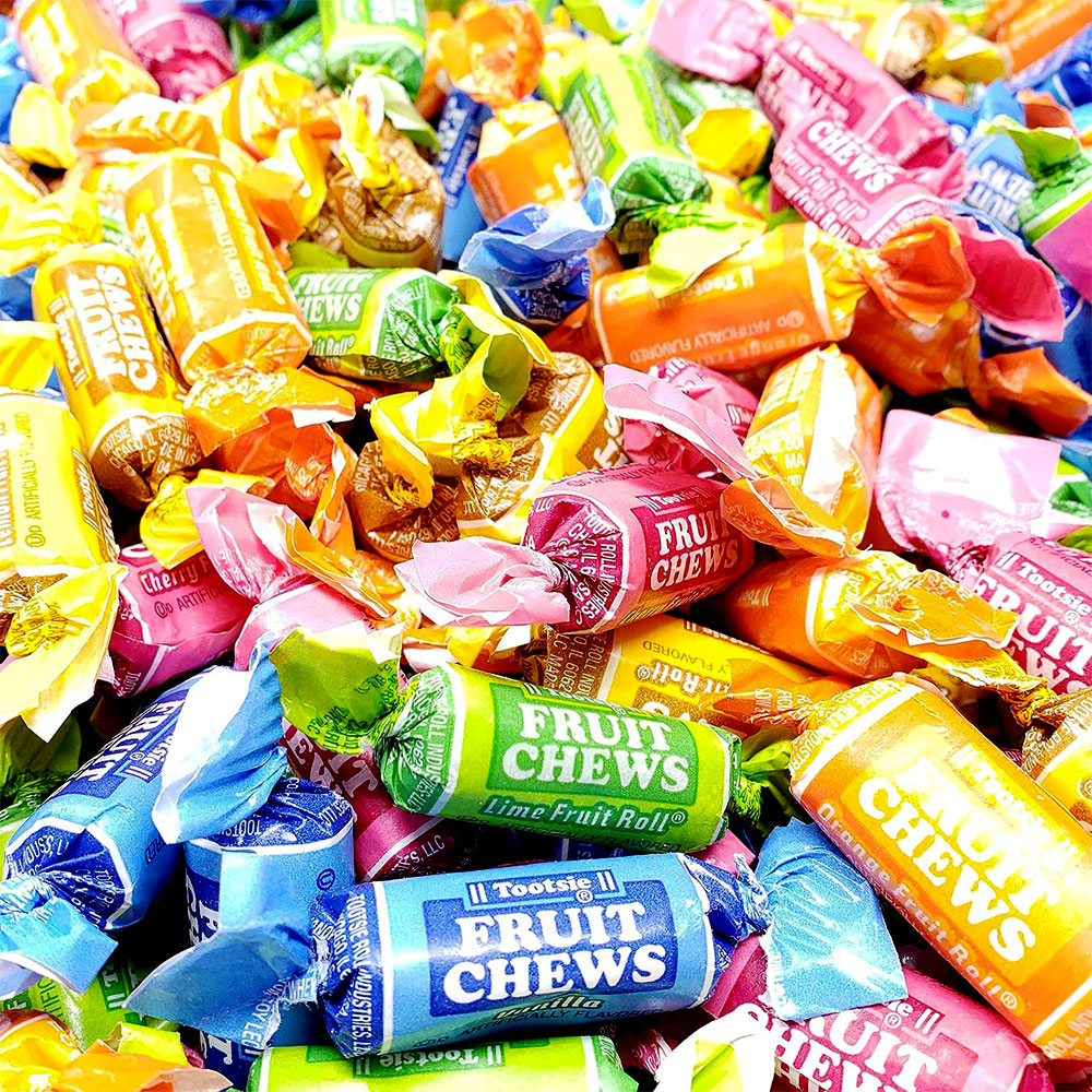 Tootsie Roll Fruit Chews Assorted 30 lb Case