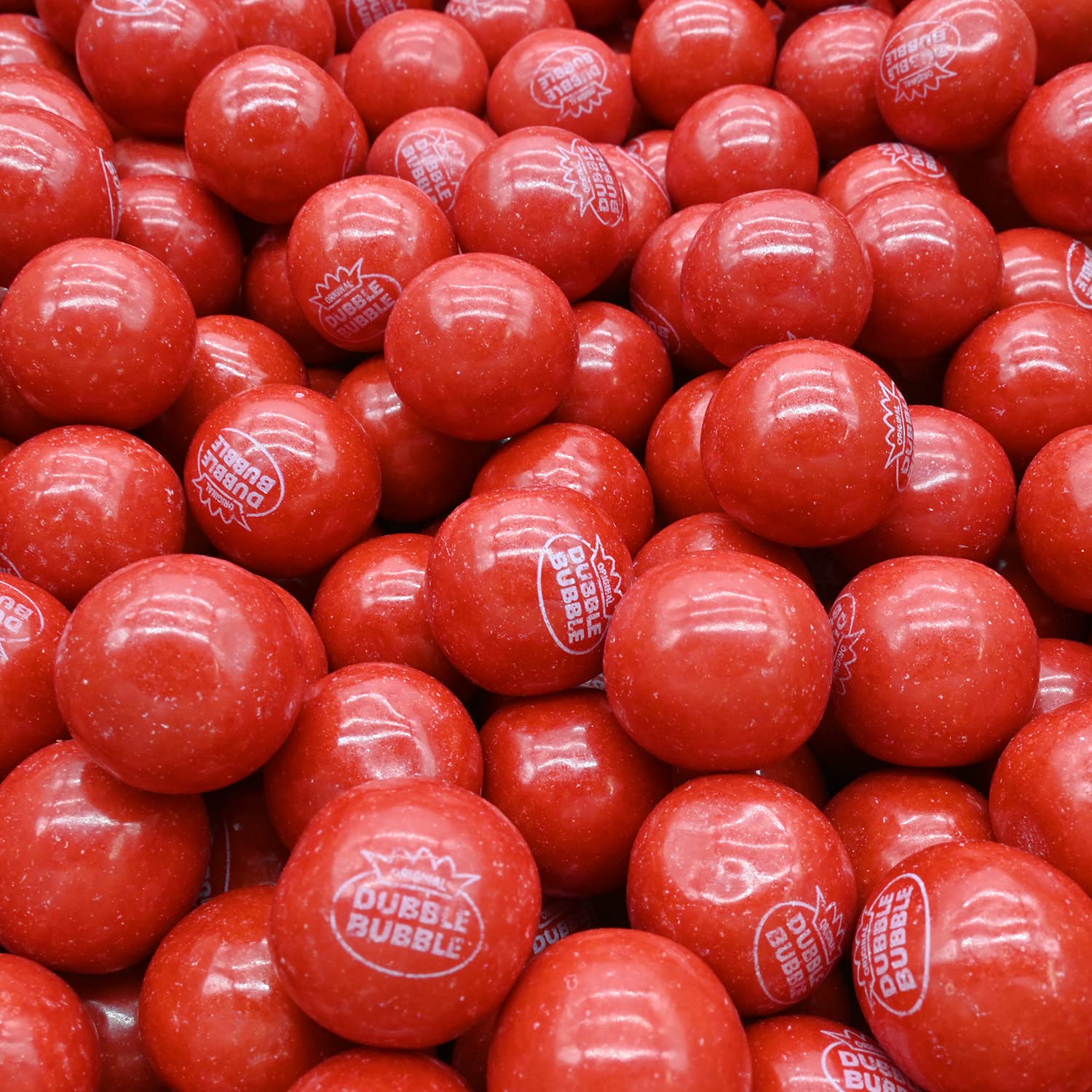 Dubble Bubble 1 Inch Gumballs Sweet Cherry 5 lb