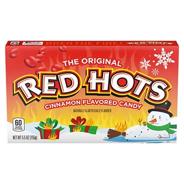 The Original Red Hots 5.5oz Holiday Theater Box