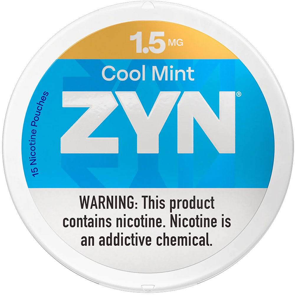 ZYN Nicotine Pouches Cool Mint 1.5mg 5ct