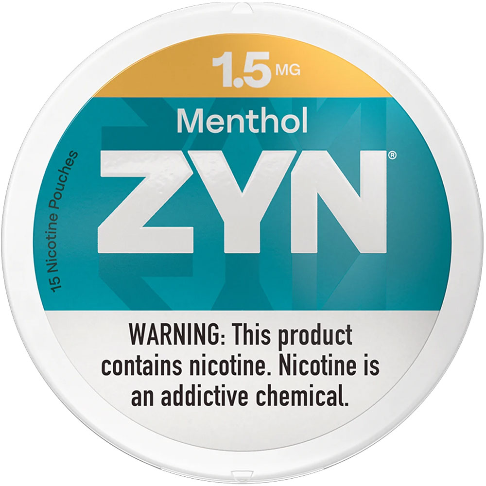 ZYN Nicotine Pouches Menthol 1.5mg 5ct