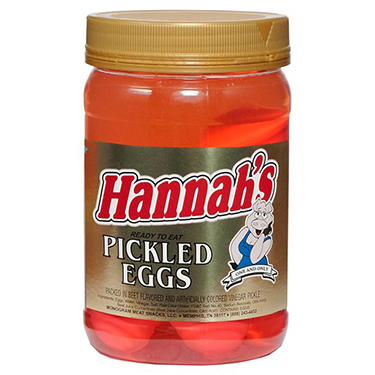Hannahs Pickled Eggs 12.8oz Jar Expires September 10th 2026