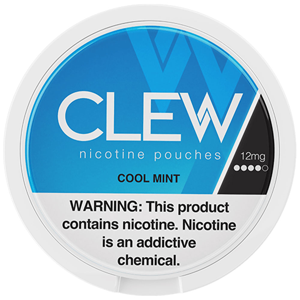 CLEW Nicotine Pouches Cool Mint 12mg 5ct