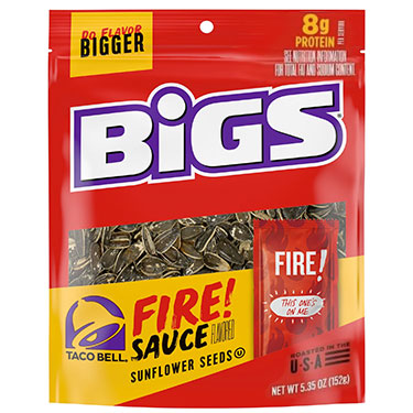 Bigs Sunflower Seeds Fire 5.35oz Bag