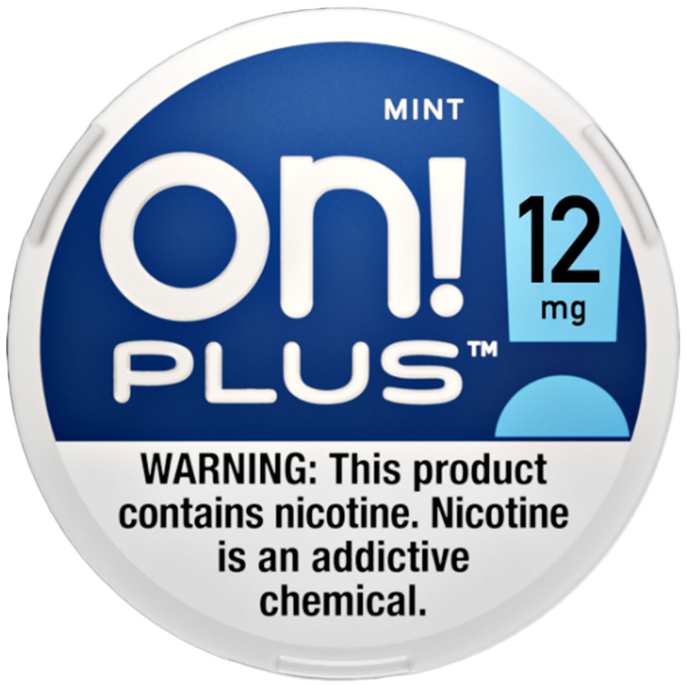 ON Plus Nicotine Pouches Mint 12mg 5ct