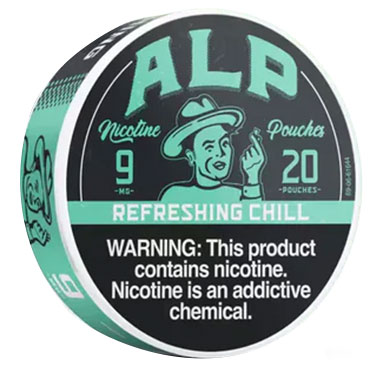 ALP Nicotine Pouches Refreshing Chill 9mg 5ct