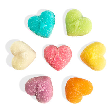 Albanese Share the Love Gummi Hearts 1lb 