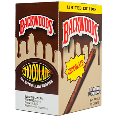 Backwoods Cigars Chocolate 8 Packs of 5 