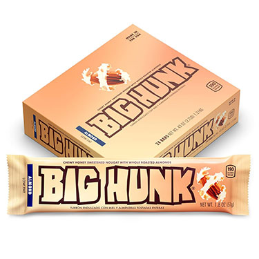 Annabelles Big Hunk Almond Candy Bar 24ct Box 