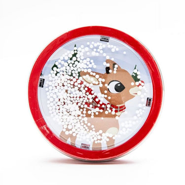 Boston America Rudolph Holiday Snow Globe 1.5oz Tin 