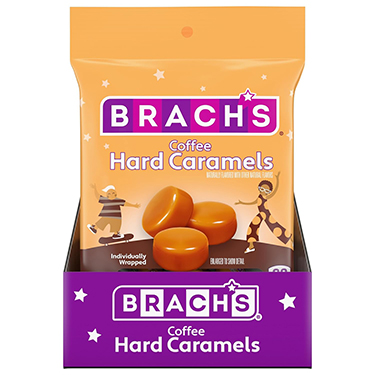 Brachs Nips Coffee Flavored Hard Candy 3.25oz Pack of 12 