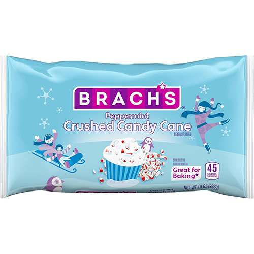 Brachs Peppermint Crushed Candy Cane 10oz Bag 