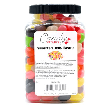 Candy Retailer Jelly Beans Assorted 1 Lb 