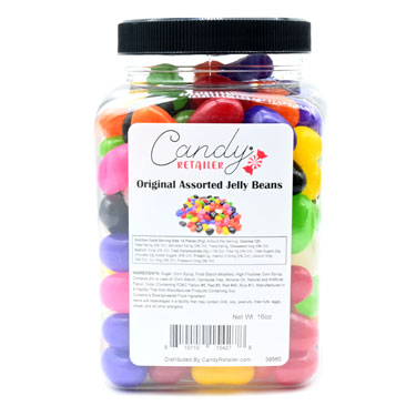 Candy Retailer Original Jelly Beans Assorted 1 Lb 