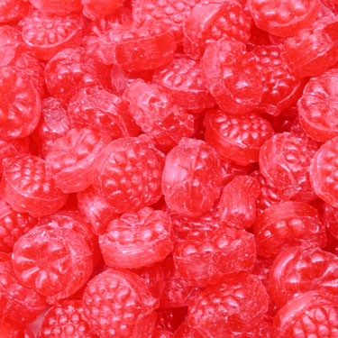 Cavalier Candies Raspberry Fruit Drops 1lb 