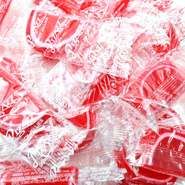 Cavalier Candies Wrapped Raspberry Jelly Slices 1 Lb 