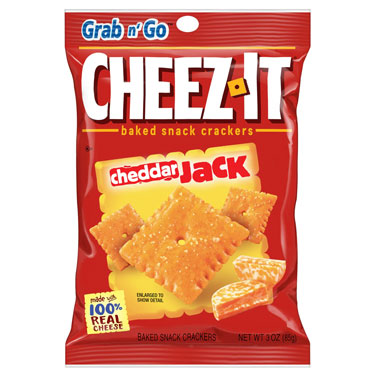 Cheez It Cheddar Jack 3oz Bags 6 Pack 