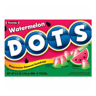 Dots Watermelon 6.5oz Box 