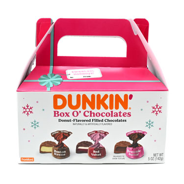 Dunkin Box O Chocolate 5 oz 