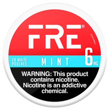 FRE Nicotine Pouches Mint 6mg 5ct 