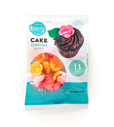 Gerrits Roses Cake Toppers 11ct Bag 