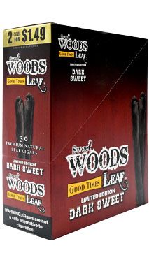 Good Times Sweet Woods Dark Sweet Cigarillos 15ct 