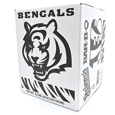 Grippos BBQ Potato Chips Limited Edition Bengals Box 1.5lb 