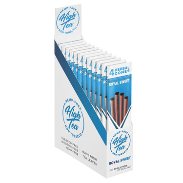 High Tea Herbal Cones Sweet 12 Packs of 4 