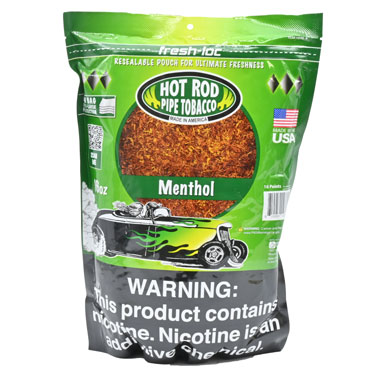 Hot Rod Pipe Tobacco Menthol 16oz 