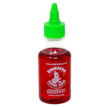 Howlers Souracha Sour Candy 4.23oz Bottle 