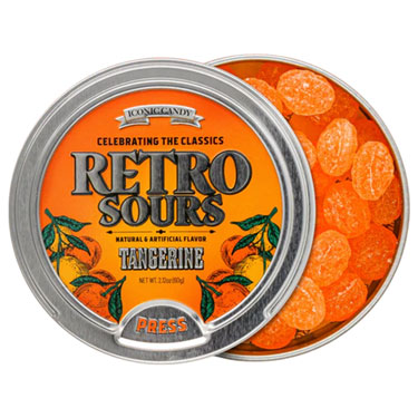 Iconic Retro Sours Tangerine 8ct 