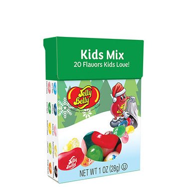 Jelly Belly Christmas Kids Mix 1oz Flip Top 24ct Box 