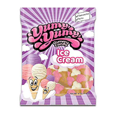 Kervan Ice Cream Cones 4oz Bag 