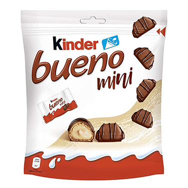 Kinder Bueno Mini Chocolate Bites 3.8oz Bag 