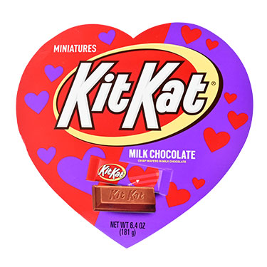 Kit Kat Minis 6.4oz Heart Box 